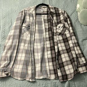 RSQ HALF AND HALF FLANNEL